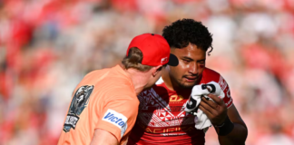 Tonga star may never play again after brain injury – Storm coach
