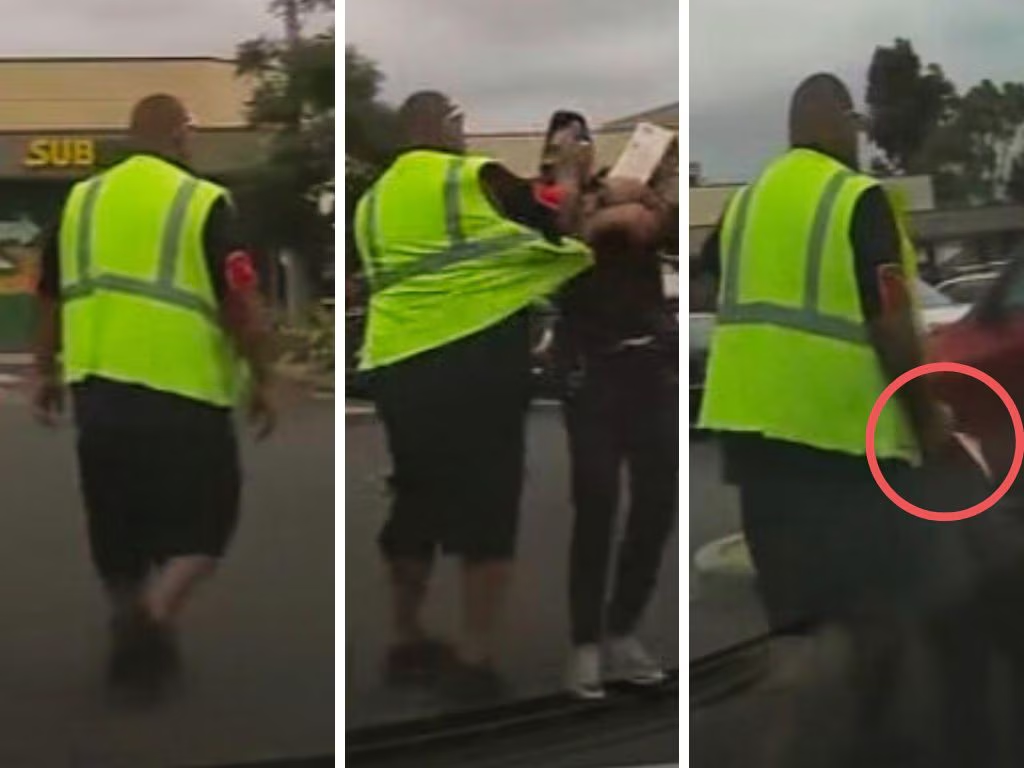 Social media users claim security guard is Tongan after viral confrontation in Australia