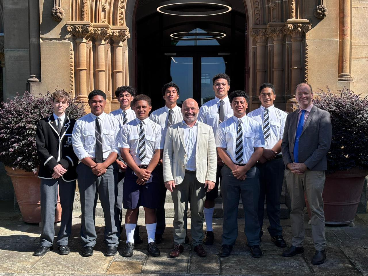 Tonga’s century‑old ties to Newington shine as HC visits Tupou College students in Sydney
