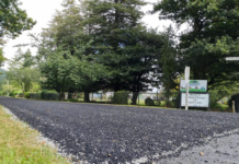 First rubber road laid in New Zealand is made from recycled tyres