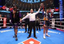 Huni outpoints Clarke in tense heavyweight showdown