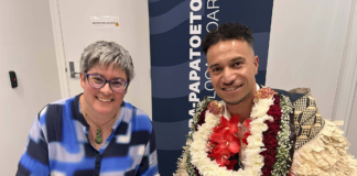 Vī Hausia thanks community after being elected chair of Ōtara‑Papatoetoe local board