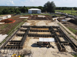 First look at Tonga’s new Parliament building takes shape
