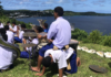 Brass band’s improvised seat highlights Vava‘u māfana spirit