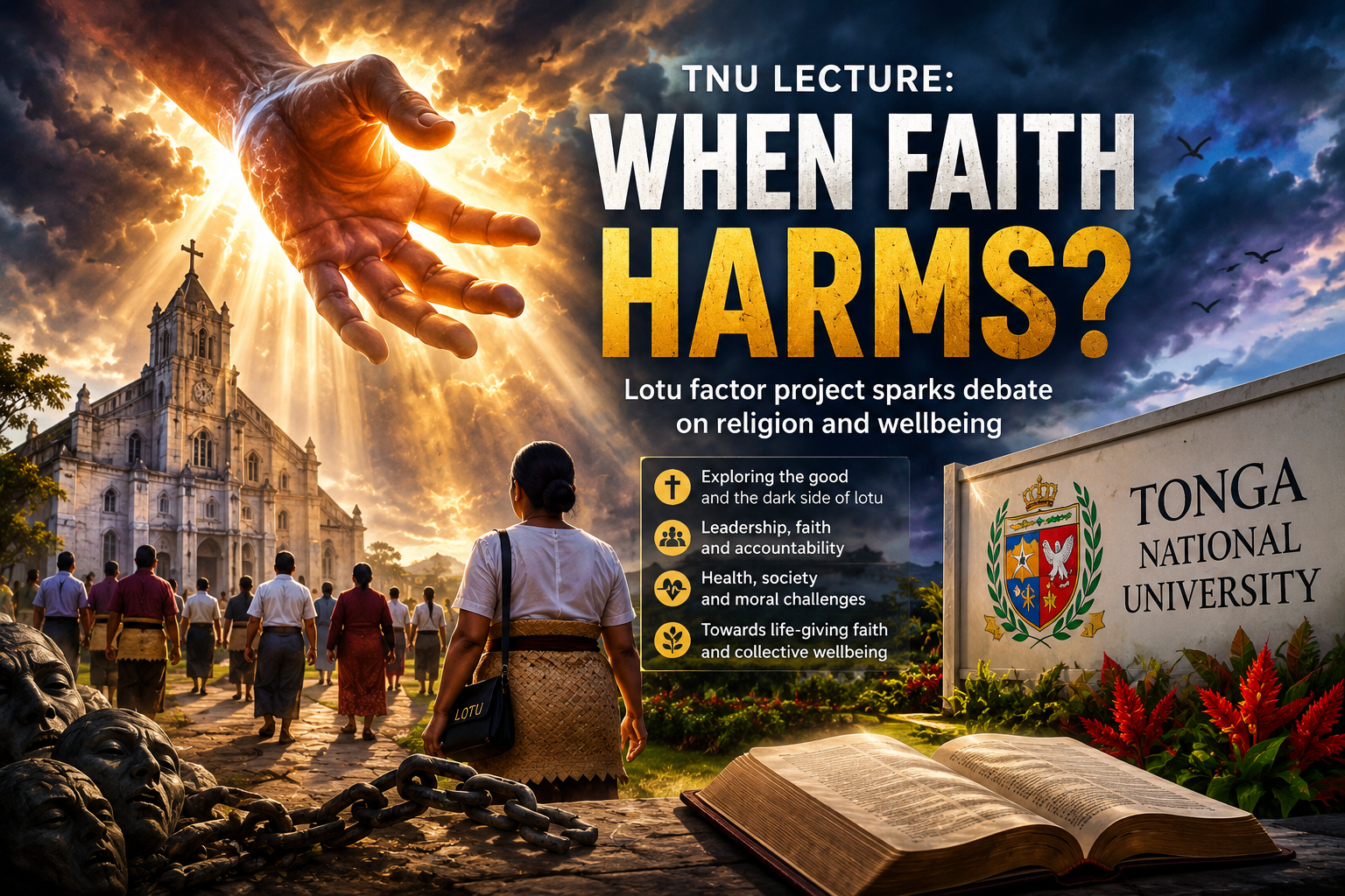 Tonga National University to explore when lotu helps — and when it harms