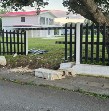 Construction boss stunned by fresh crash damages barrier built to shield royal palace fence