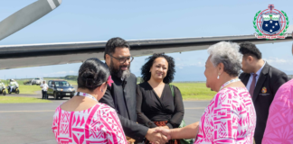 PM Fakafanua among dignitaries arriving for Samoa’s independence anniversary