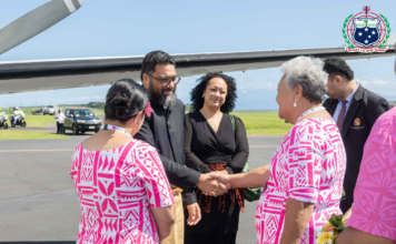 PM Fakafanua among dignitaries arriving for Samoa’s independence anniversary