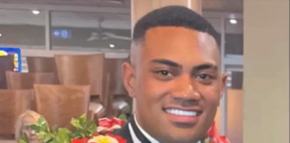 Livestreamed farewell for slain Tongan-born ‘Alaipulotu ‘Ahio