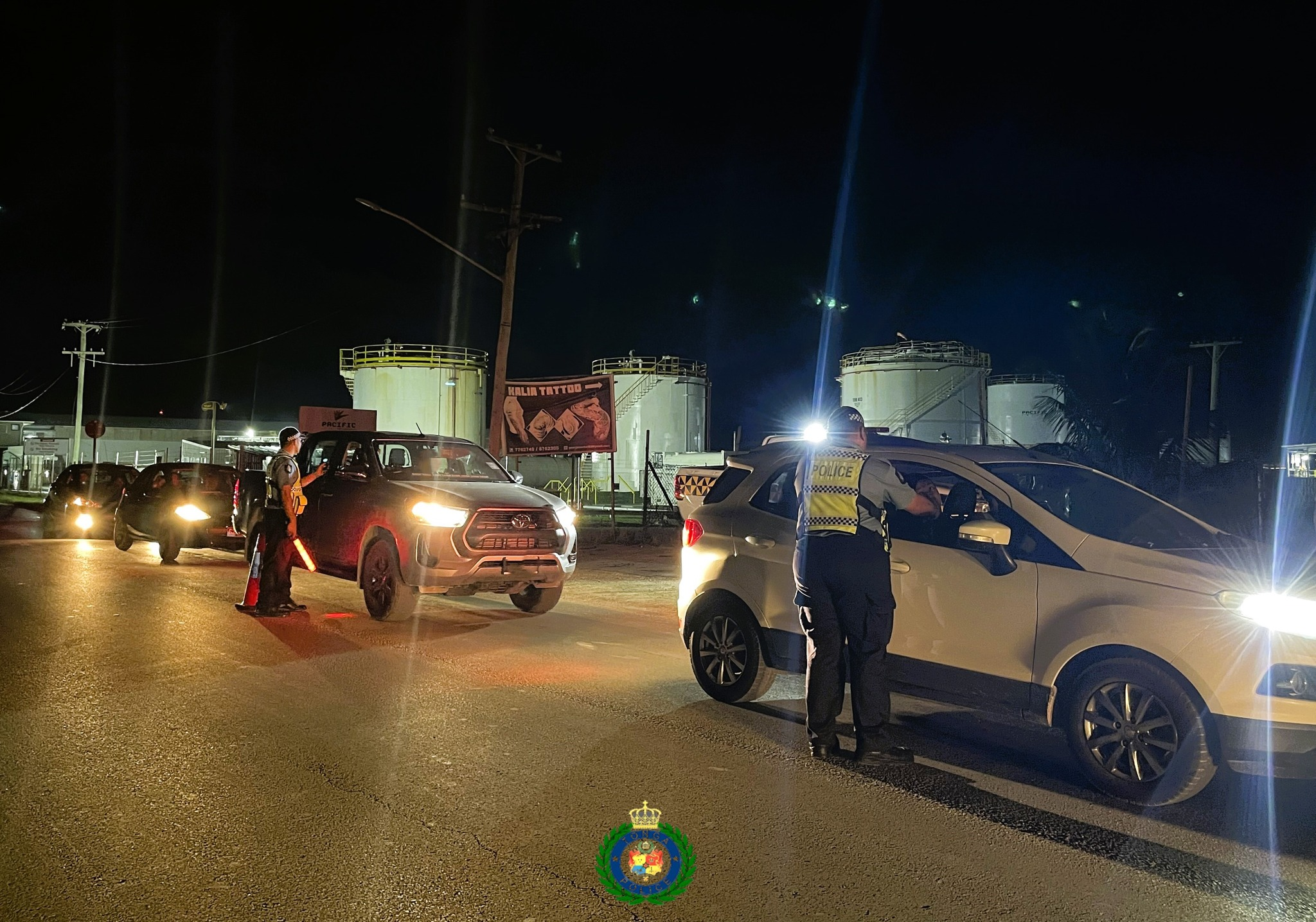 Tonga Police arrest 27 in DUI crackdown as hundreds test positive in May