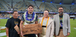 Princess Angelika, PM Fakafanua honour Taumalolo’s 300-game milestone in Townsville
