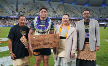 Princess Angelika, PM Fakafanua honour Taumalolo’s 300-game milestone in Townsville