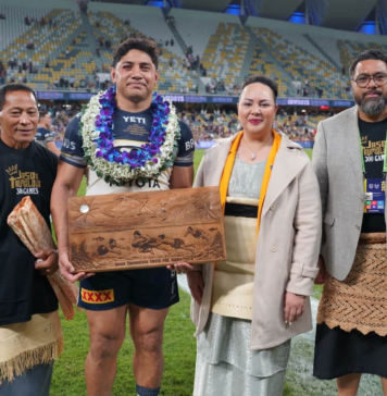Princess Angelika, PM Fakafanua honour Taumalolo’s 300-game milestone in Townsville