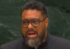 Fakafanua tells UN Pacific must not become staging ground for military escalation, major-power rivalry