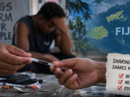 Fiji’s notorious ‘bluetoothing’ draws attention, but WHO finds bigger HIV danger in needle sharing