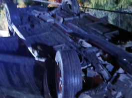 Another vehicle crashes into power pole within days, overturns and forces emergency Tongatapu outage