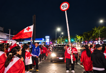 Tonga World Cup victory celebrations marred by alleged vandalism in Auckland