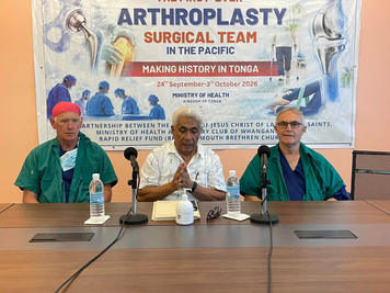 Tonga targets up to 100 hip and knee replacement surgeries next year after historic Vaiola programme